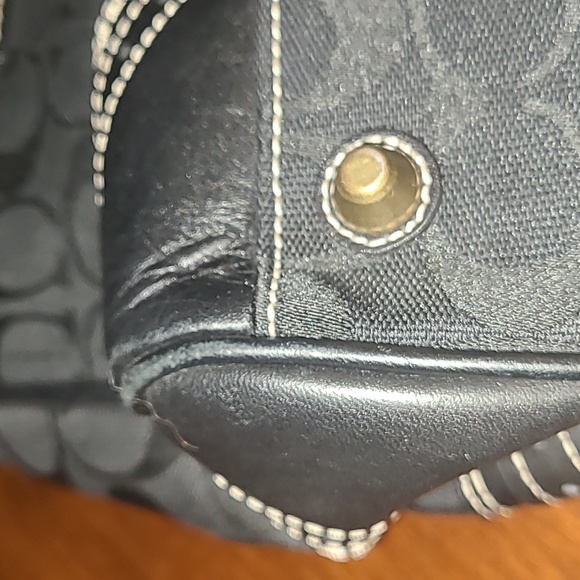 Coach Hampton Vintage Carryall Shoulde Satchel EUC - Picture 15 of 15